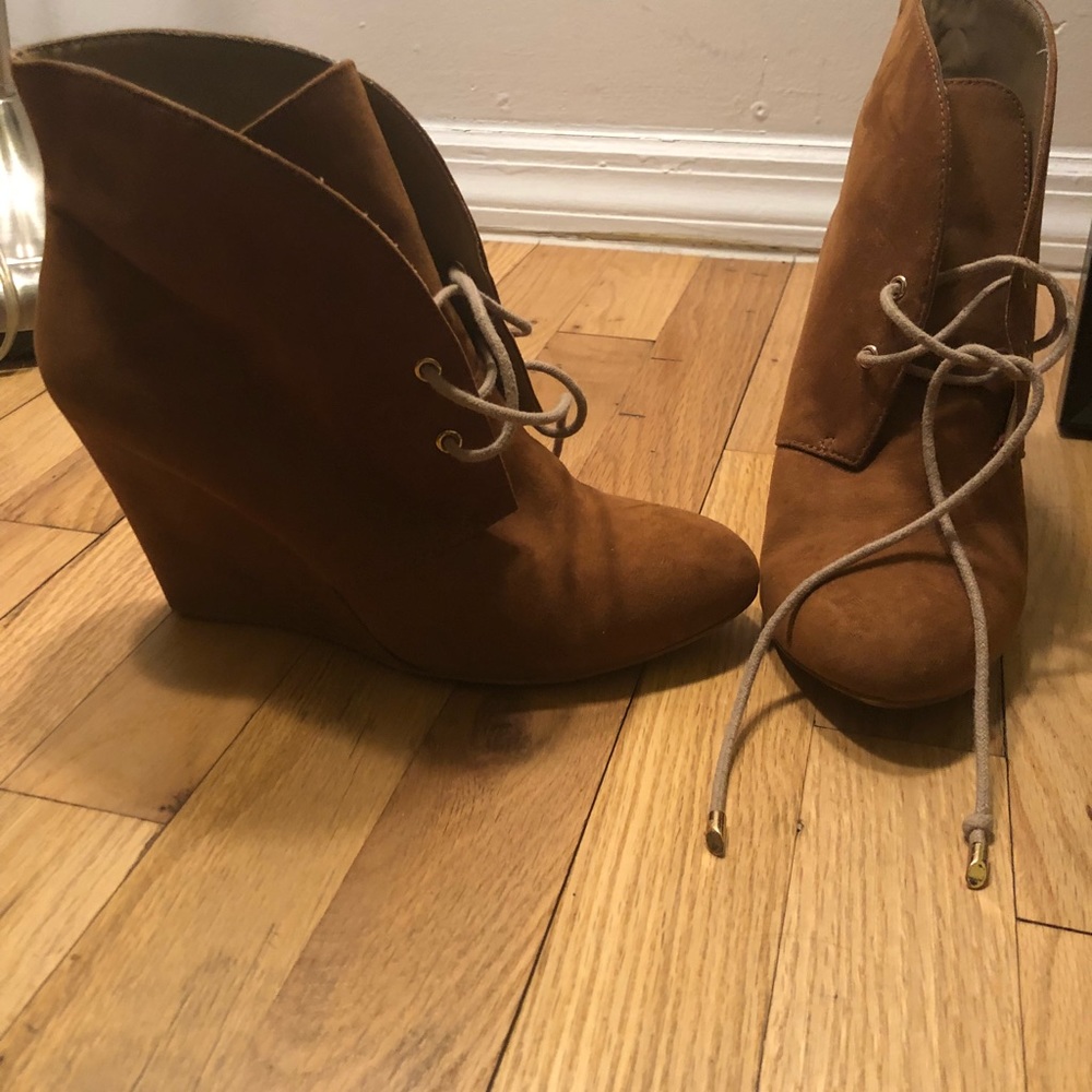 Brown Suede Boots